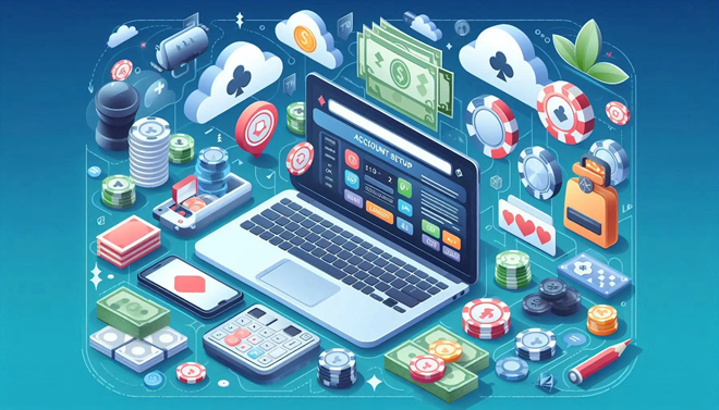 casino account setup