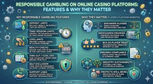 Responsible Gambling Features and Why They Matter on Online Casino Platforms